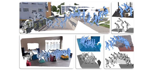 MeshMimic: Geometry-Aware Humanoid Motion Learning through 3D Scene Reconstruction